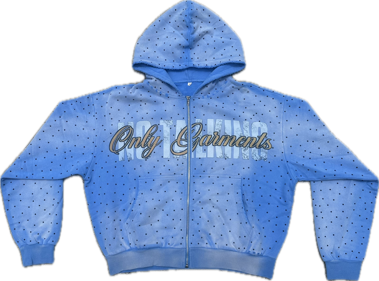 "shhh" collection hoodies